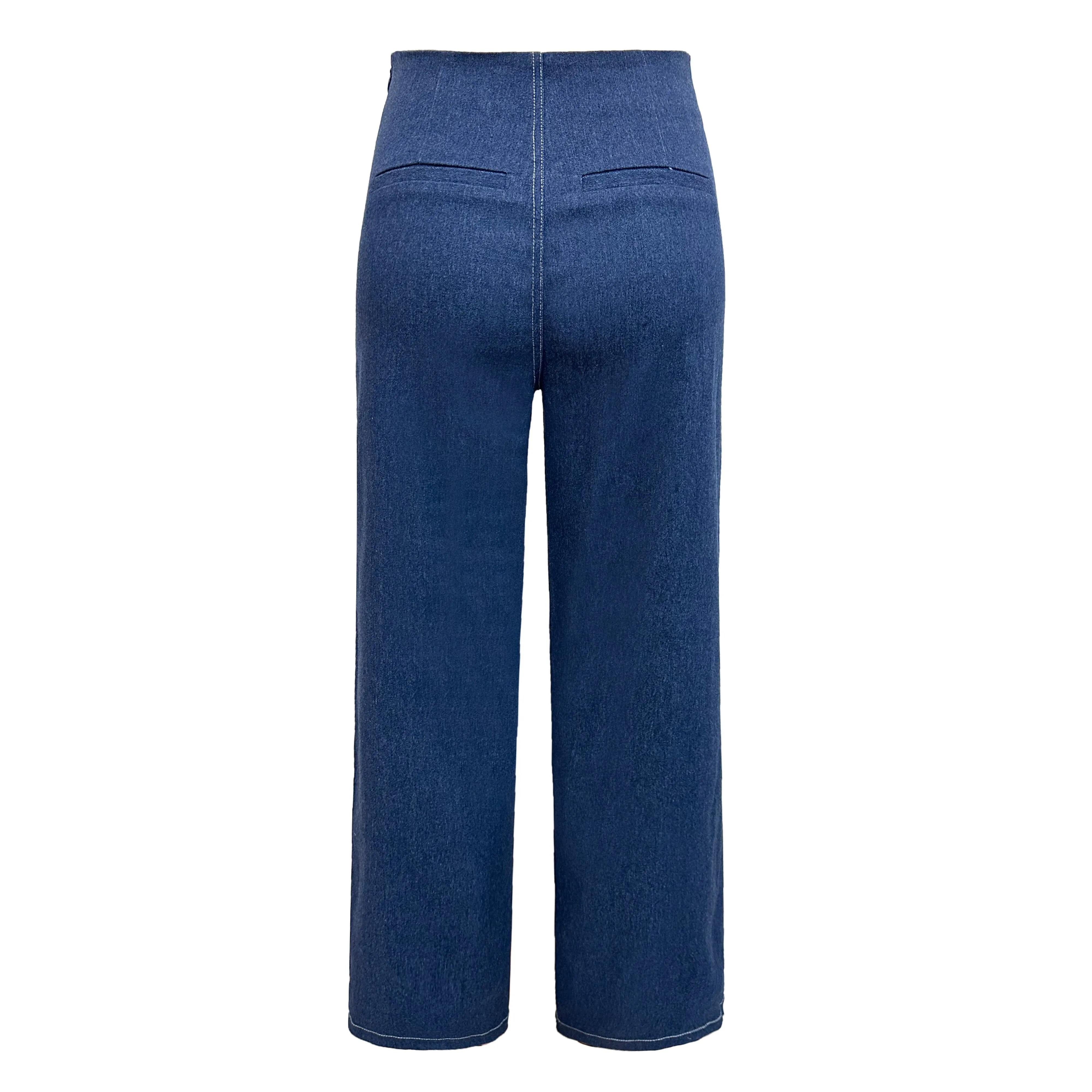 ASTA-WIDE-PANTS - BLUE DENIM