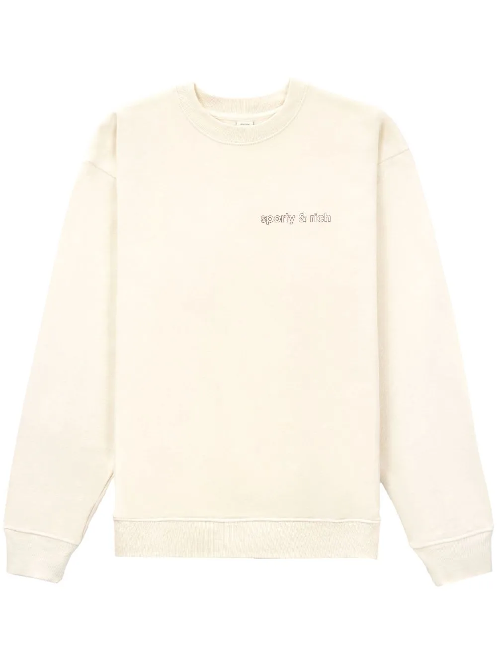 Avant Garde logo-print sweatshirt
