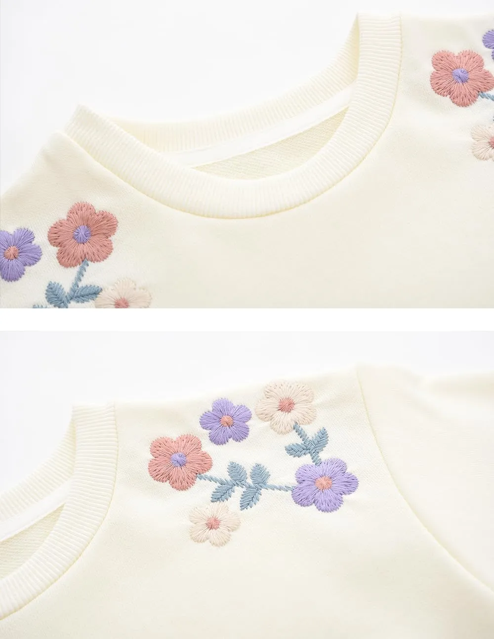 BINIDUCKLING Toddler & Little Girl Crewneck Graphic Sweatshirt 18 Months - Size 6