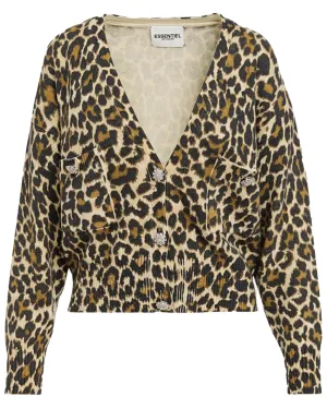 Black Combo Generalite Printed Cardigan