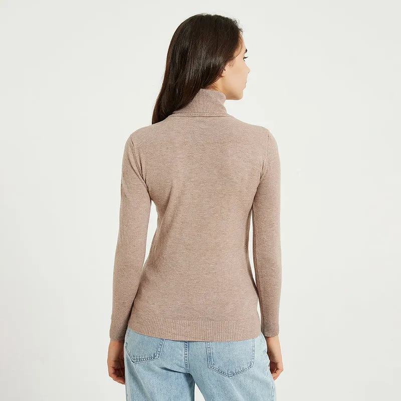 Bonnie Long Sleeve All-match Elastic Women Sweater