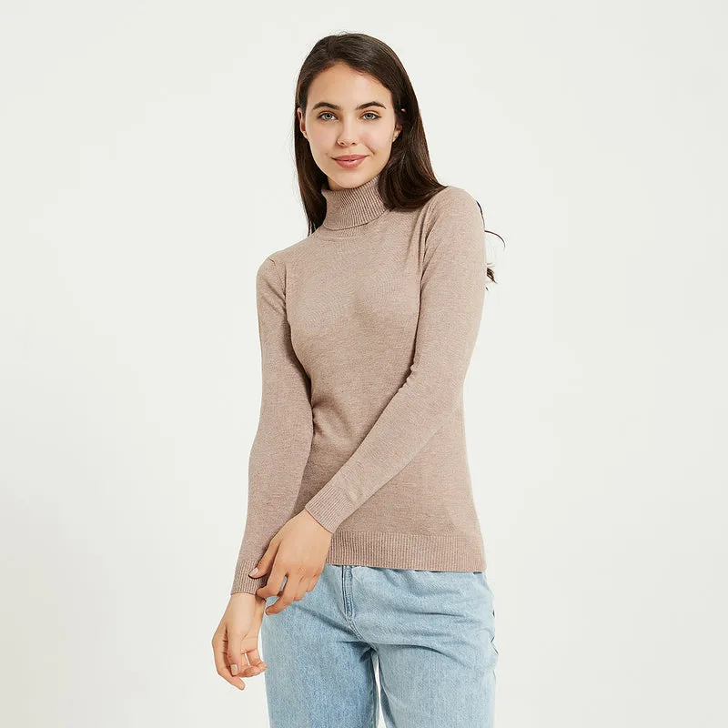 Bonnie Long Sleeve All-match Elastic Women Sweater