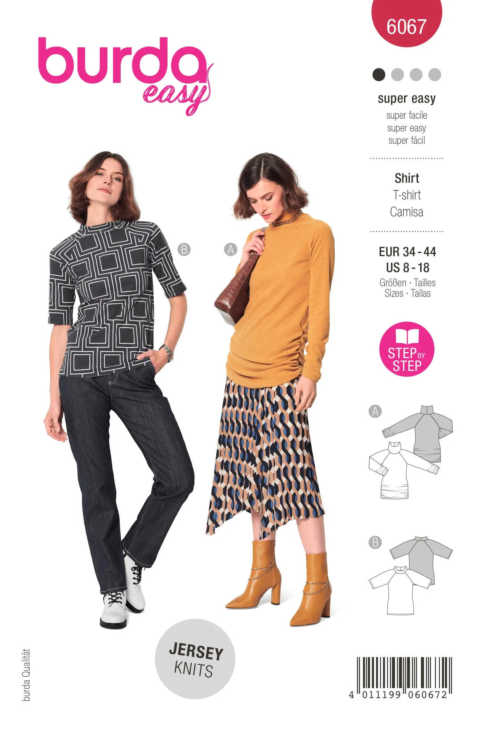 Burda 6067 Misses' Top/Vest