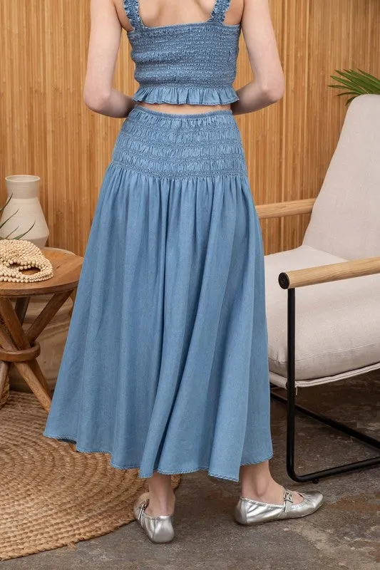 Chambray Skirt