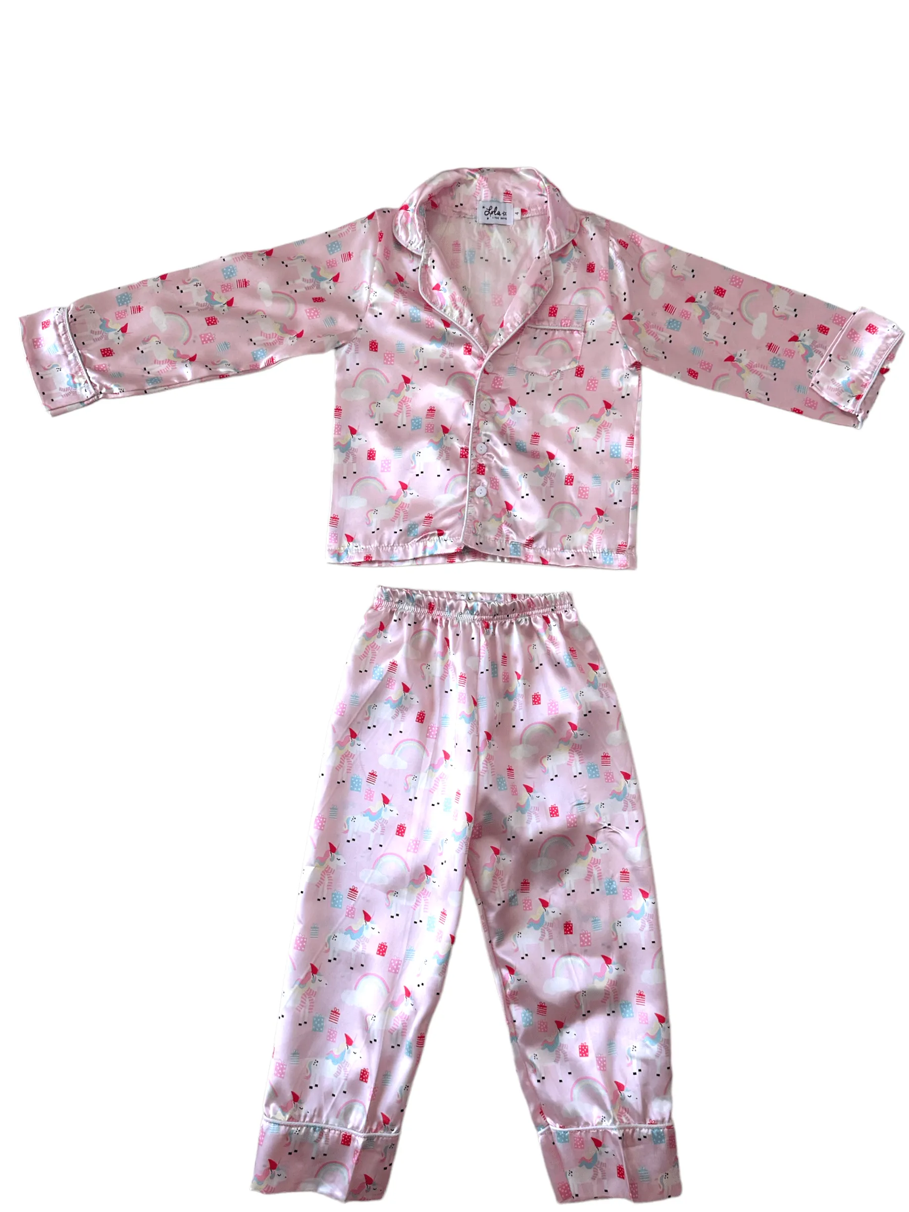 Christmas Unicorn Silky Set