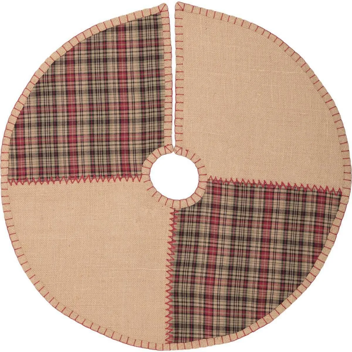 Clement Mini Christmas Tree Skirt 21 VHC Brands