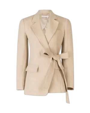 Corduroy Belted Blazer