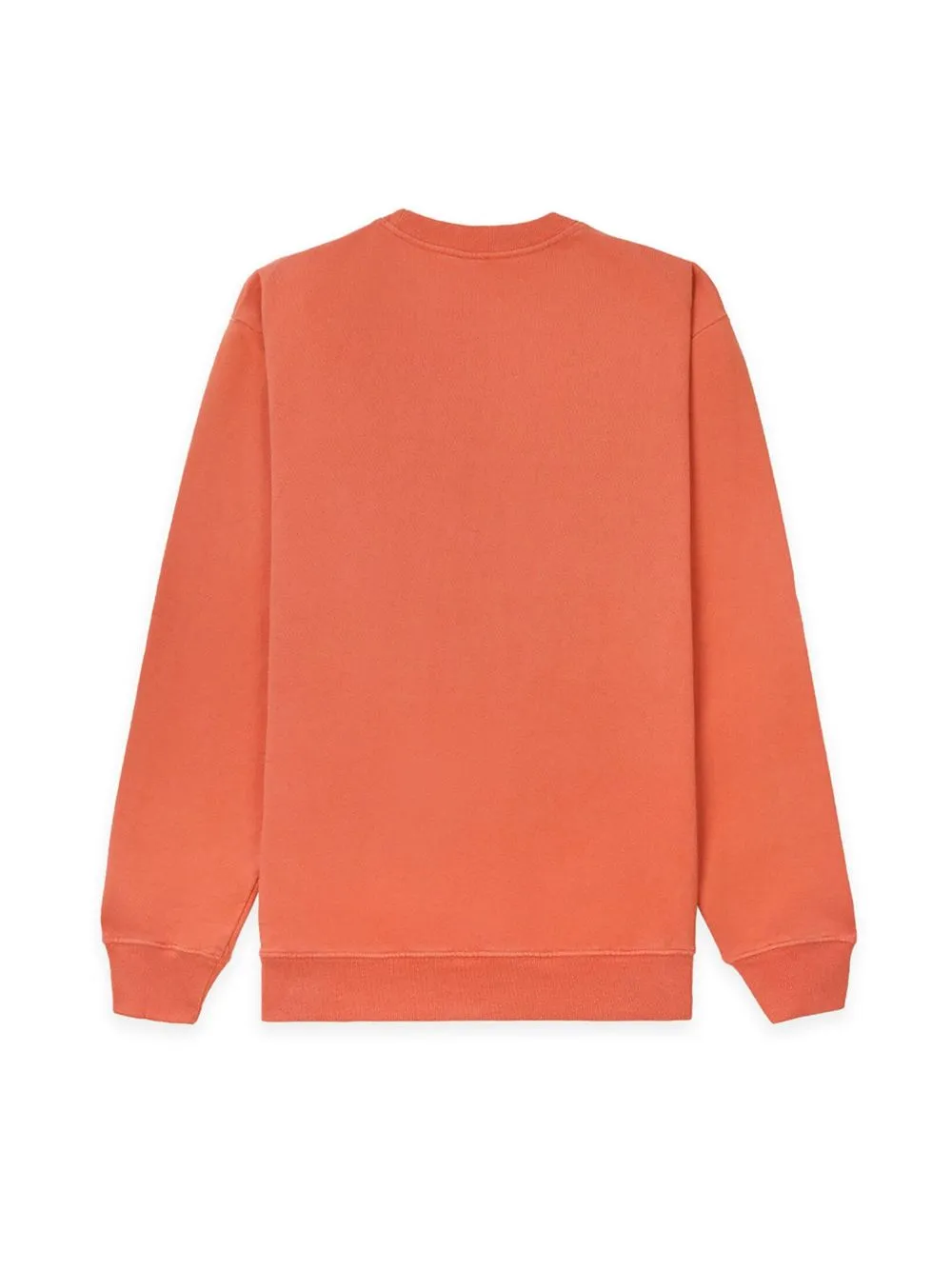crest-print crew-neck sweatshirt