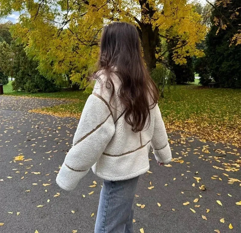 Crossing Ways Faux Fur Jacket
