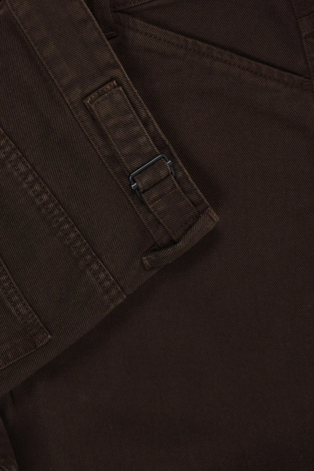 Curved 5 Pocket Pants - Espresso