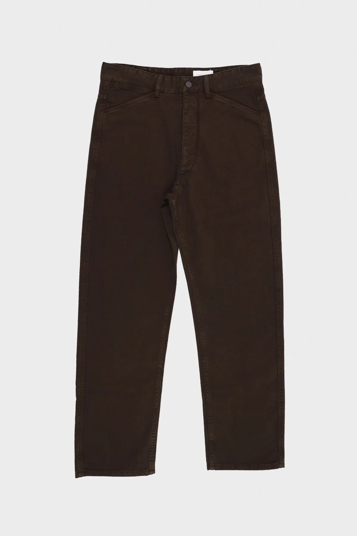 Curved 5 Pocket Pants - Espresso
