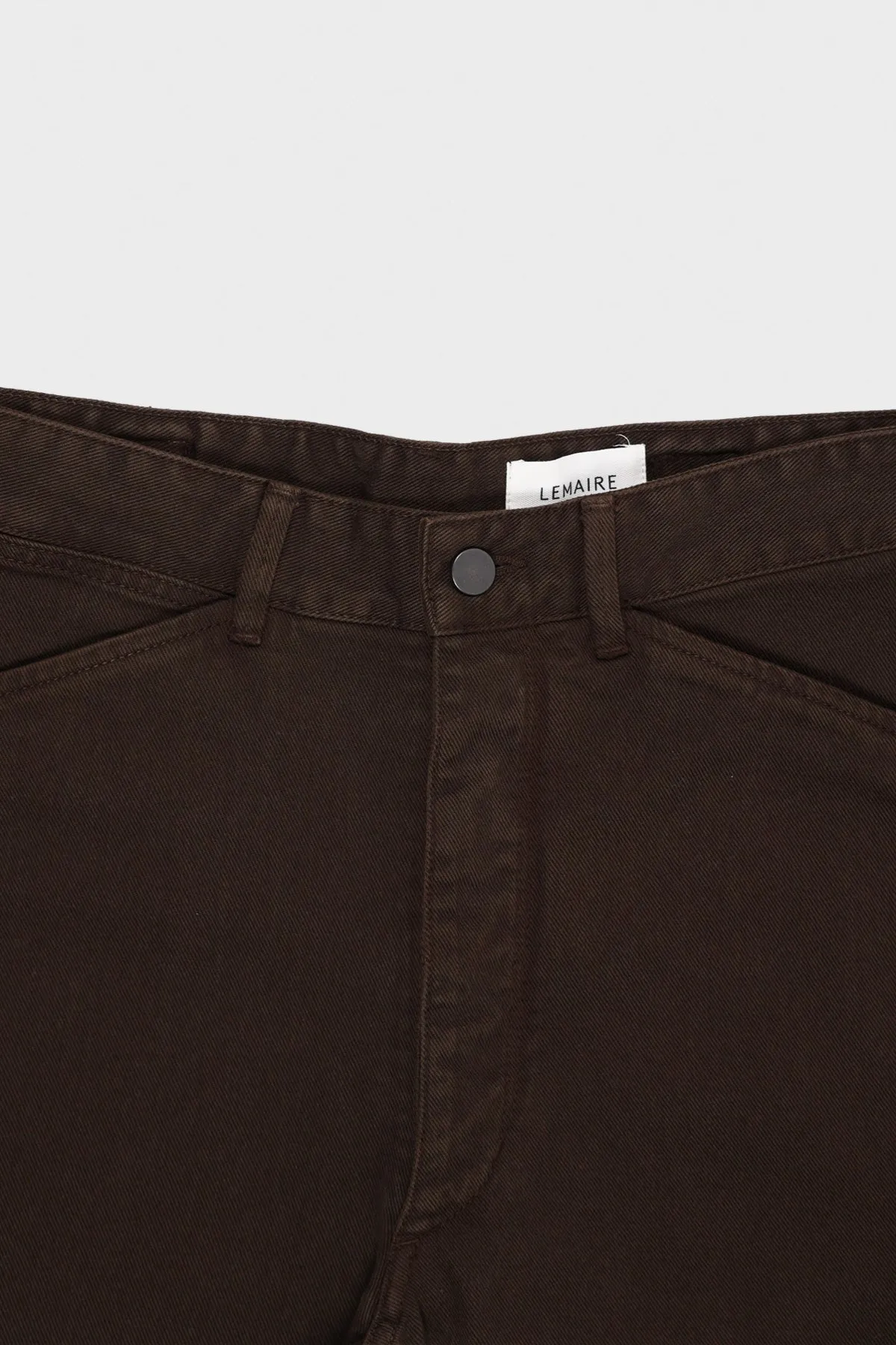 Curved 5 Pocket Pants - Espresso