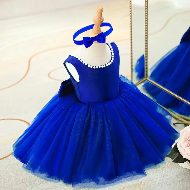 Designed Exclusively for 0-2 Year-Old Royalty: Sparkling Princess Dresses for Your Little Angel! Perfect Attire for Every Occasion: Weddings, Parties, Baptisms, and Christmas Delights