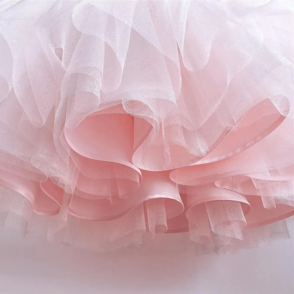 Designed Exclusively for 0-2 Year-Old Royalty: Sparkling Princess Dresses for Your Little Angel! Perfect Attire for Every Occasion: Weddings, Parties, Baptisms, and Christmas Delights