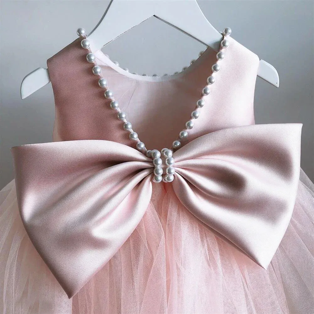 Designed Exclusively for 0-2 Year-Old Royalty: Sparkling Princess Dresses for Your Little Angel! Perfect Attire for Every Occasion: Weddings, Parties, Baptisms, and Christmas Delights