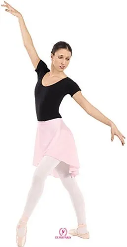 Eurotard Women's Plus Size Georgette Wrap Skirt