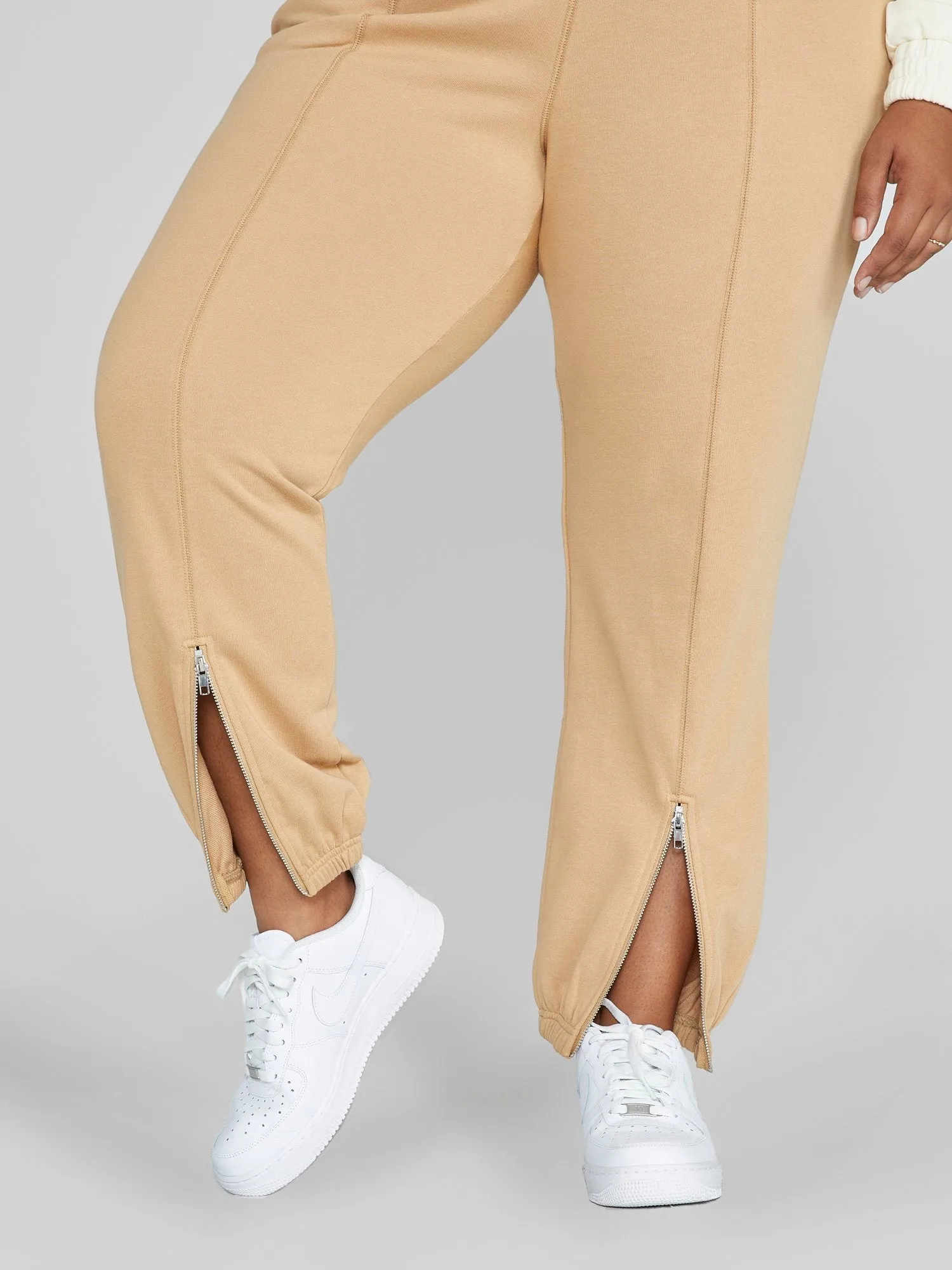 Fashion To Figure - Shienna Zip Leg Jogger Pants
