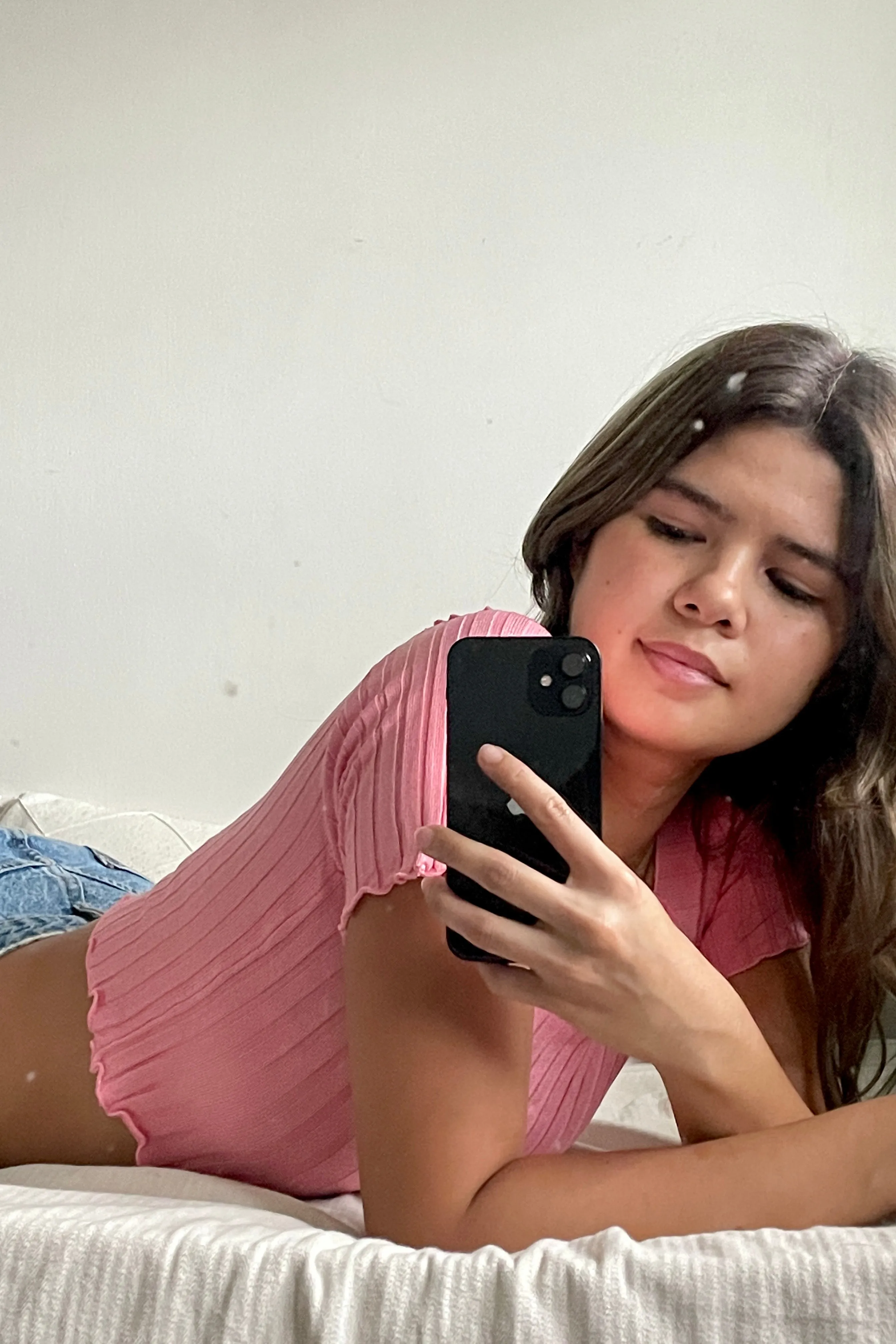 Feel The Rush Basic Ribbed Bardot Top -  Cotton Candy