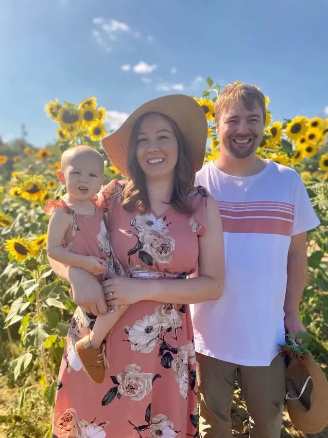 Floral Print Ruffle-sleeve Dresses for Mommy and Me