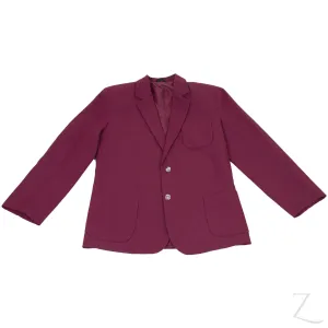 Gents Plain Blazer - Maroon