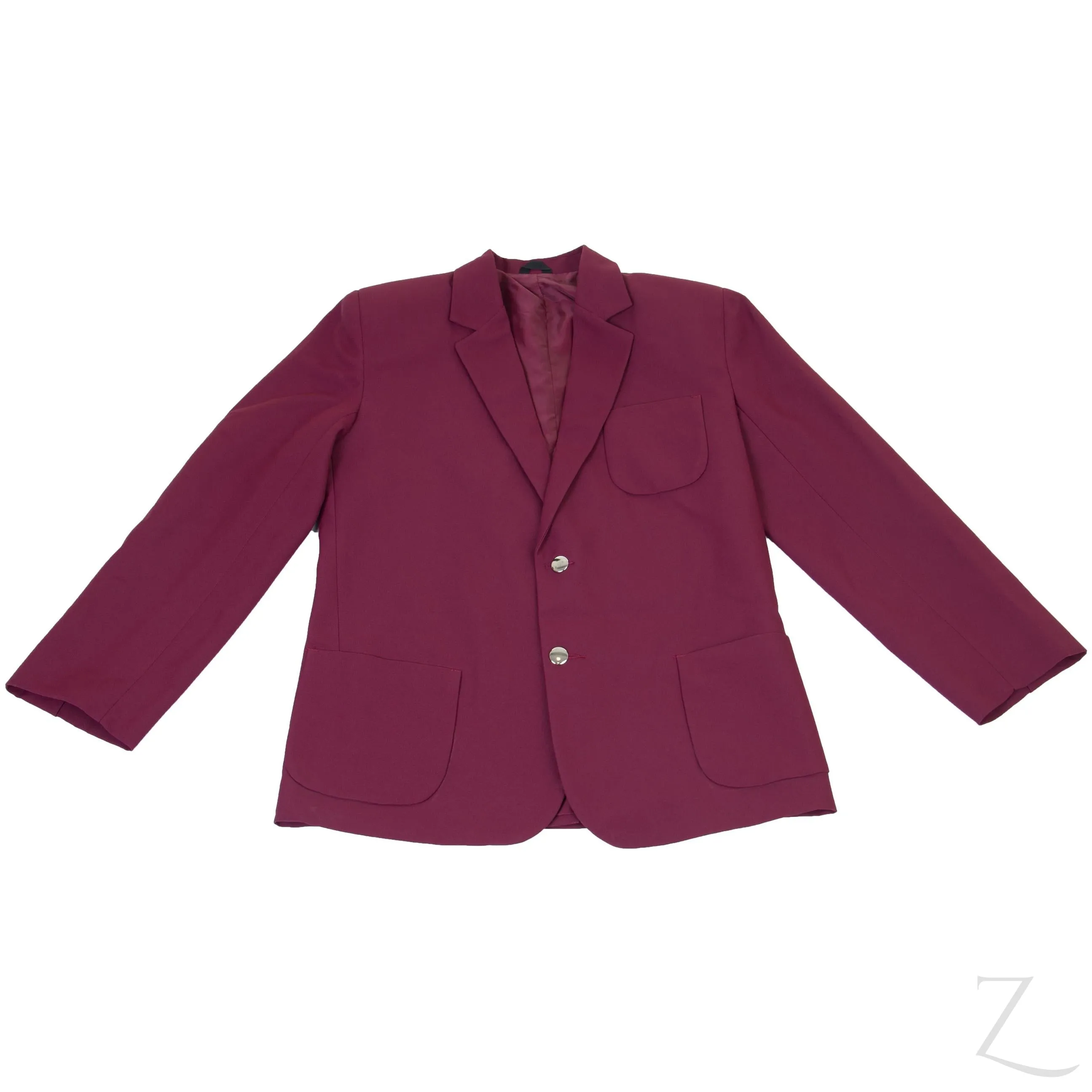 Gents Plain Blazer - Maroon