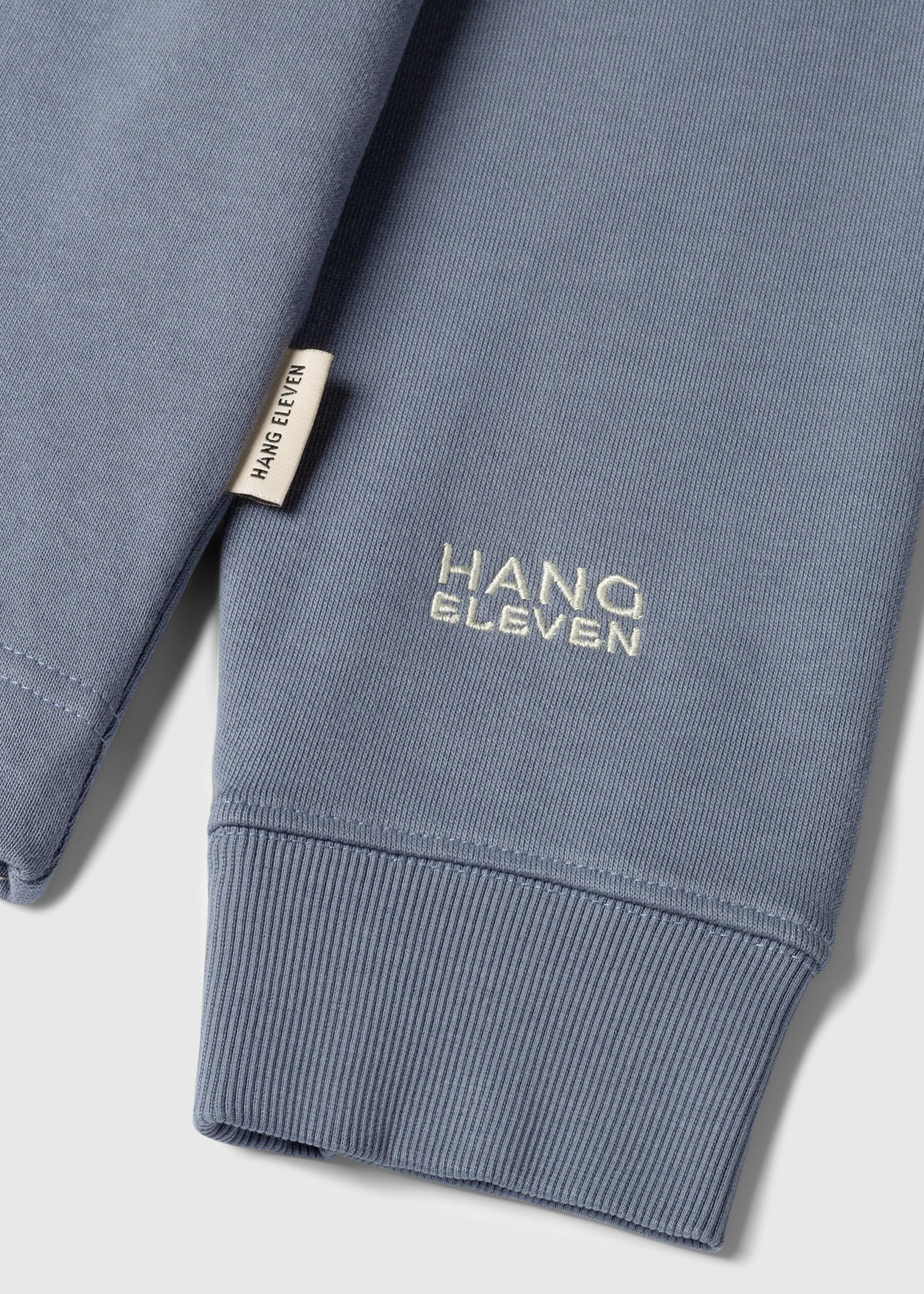 Half Zip Sweater - Stone Grey