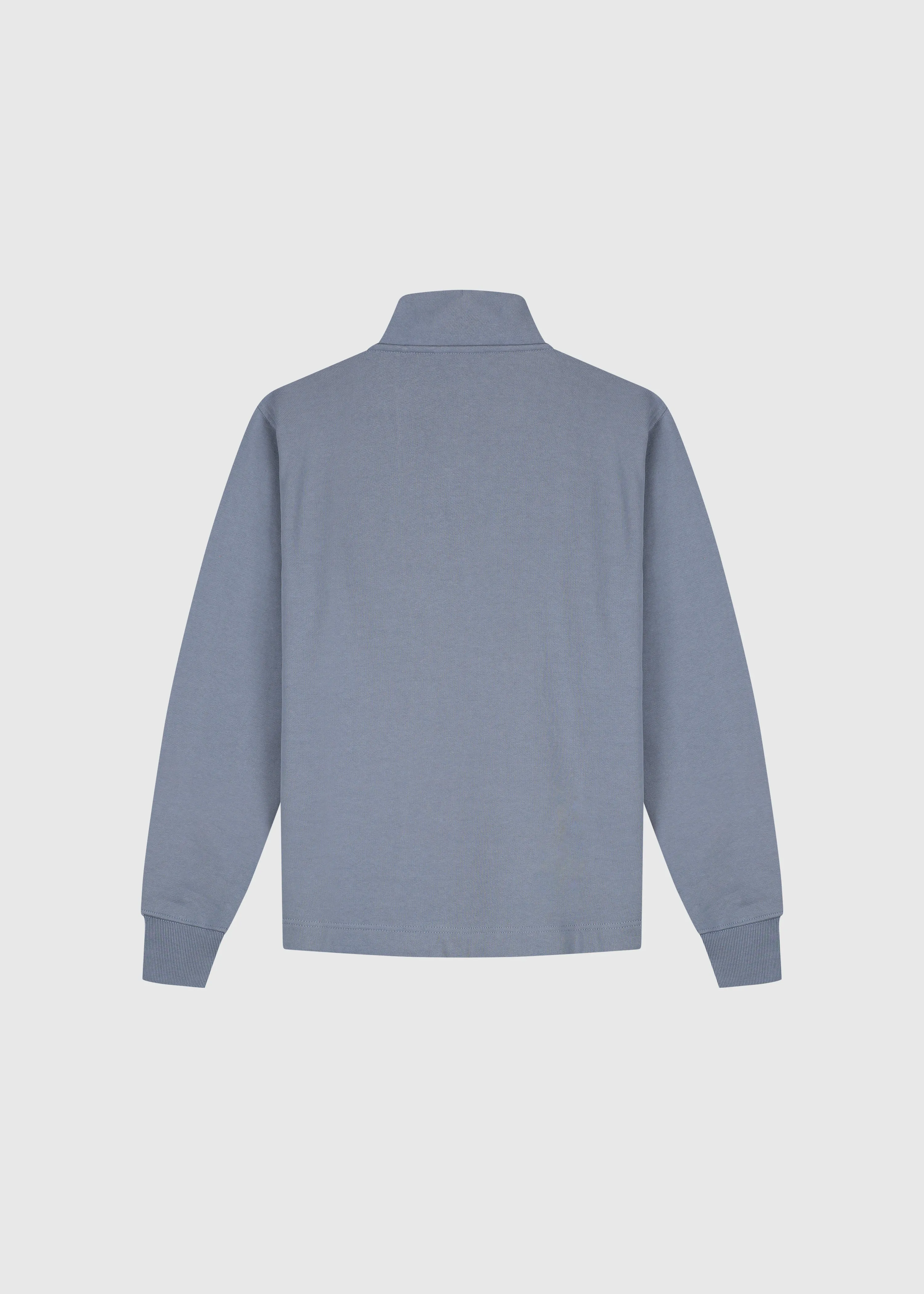 Half Zip Sweater - Stone Grey