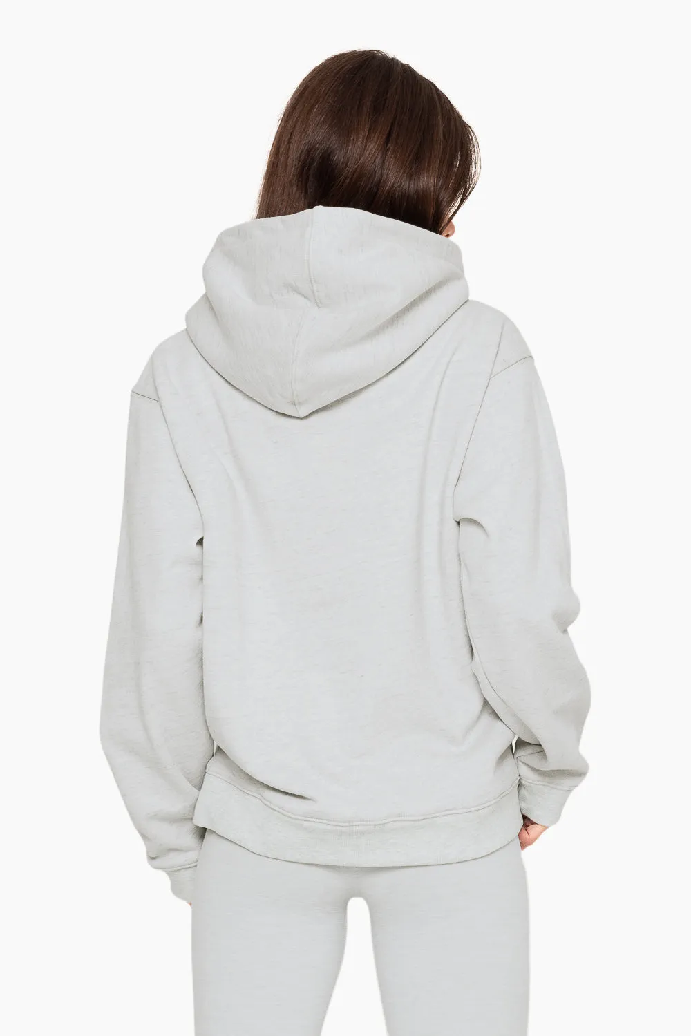 HEAVYWEIGHT SWEATS HOODIE - HEATHER GREY
