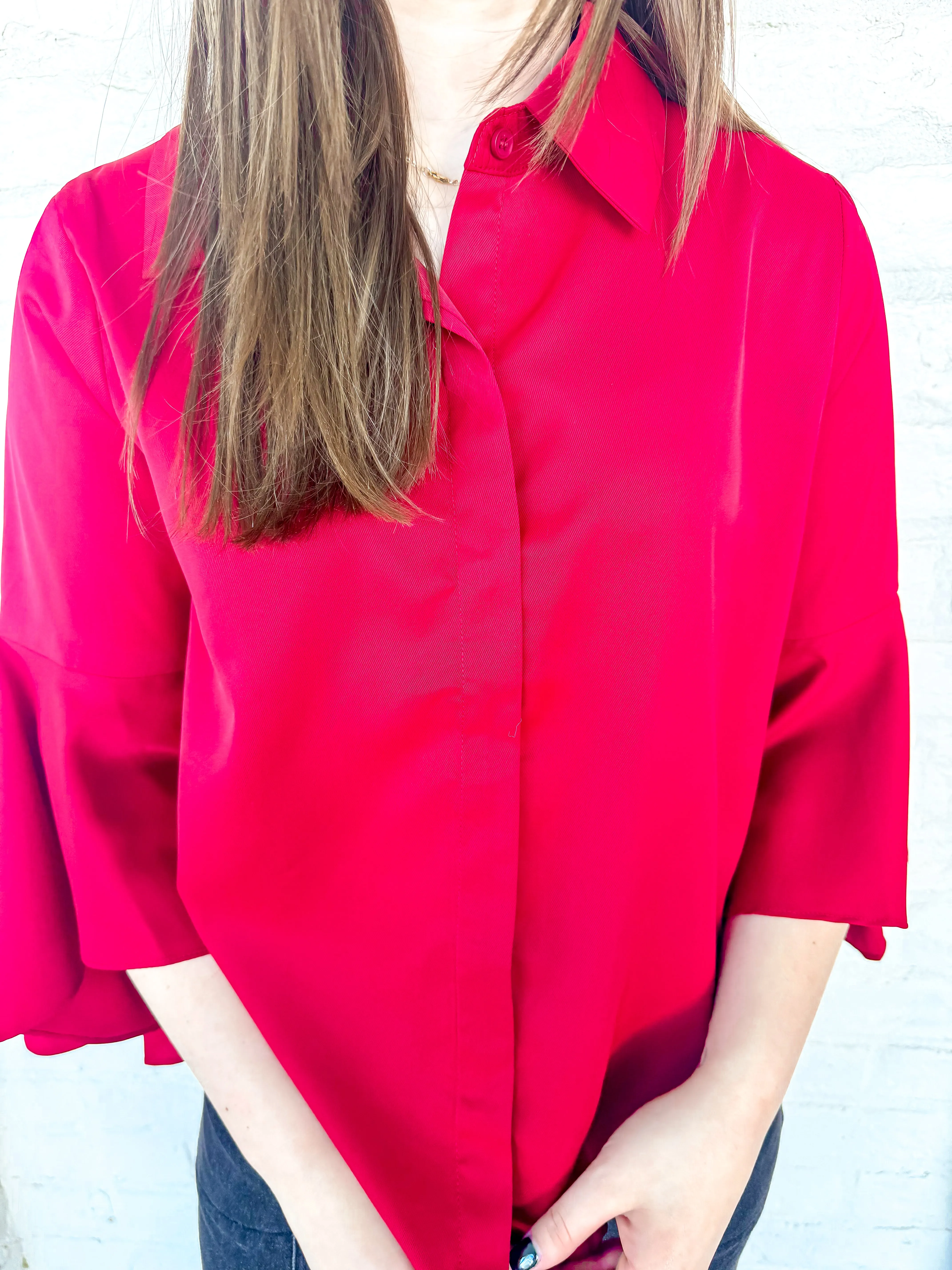 Higher Heights Burgundy Top