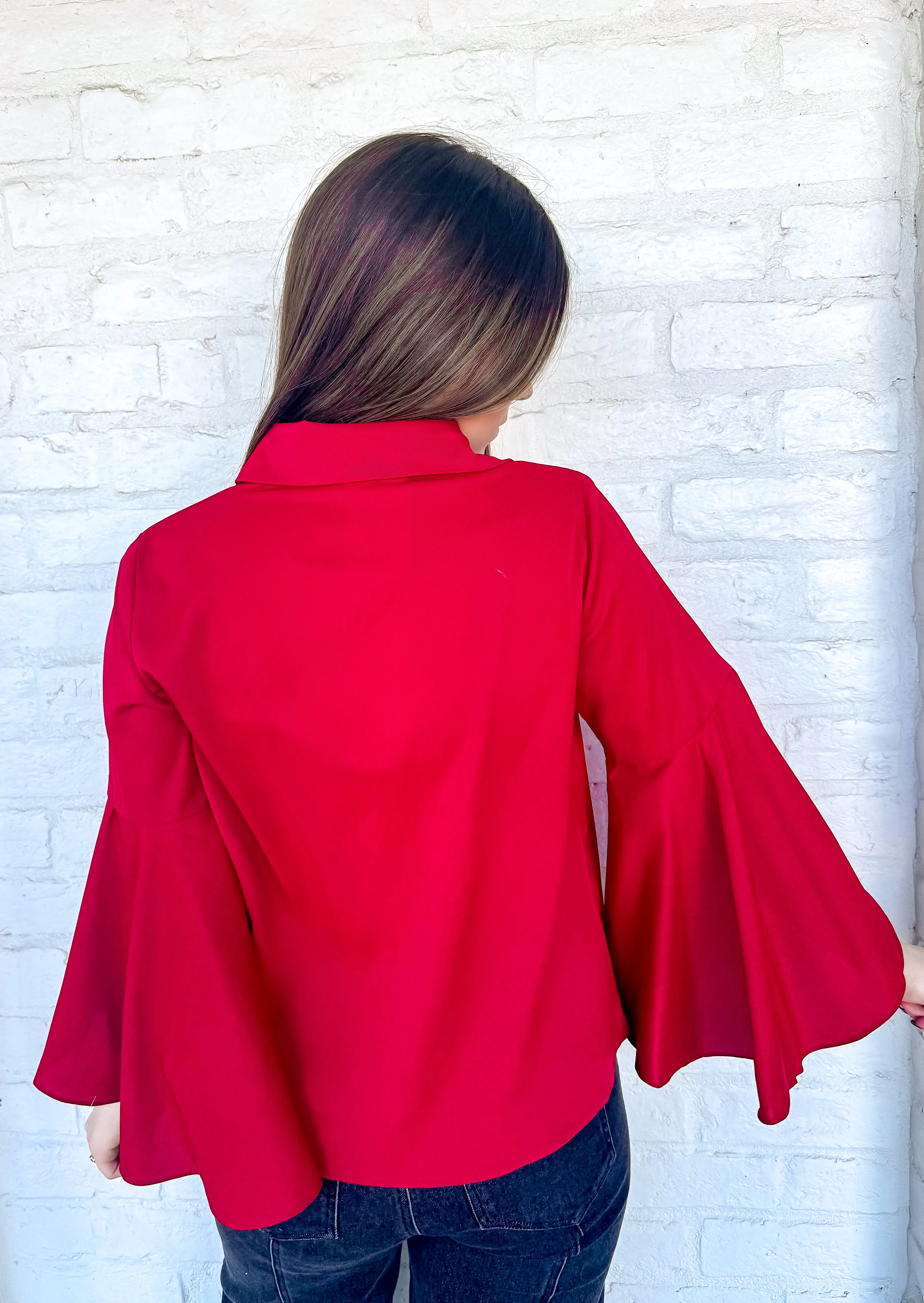 Higher Heights Burgundy Top