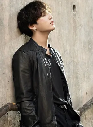 JUNGKOOK TRENDING LEATHER JACKET