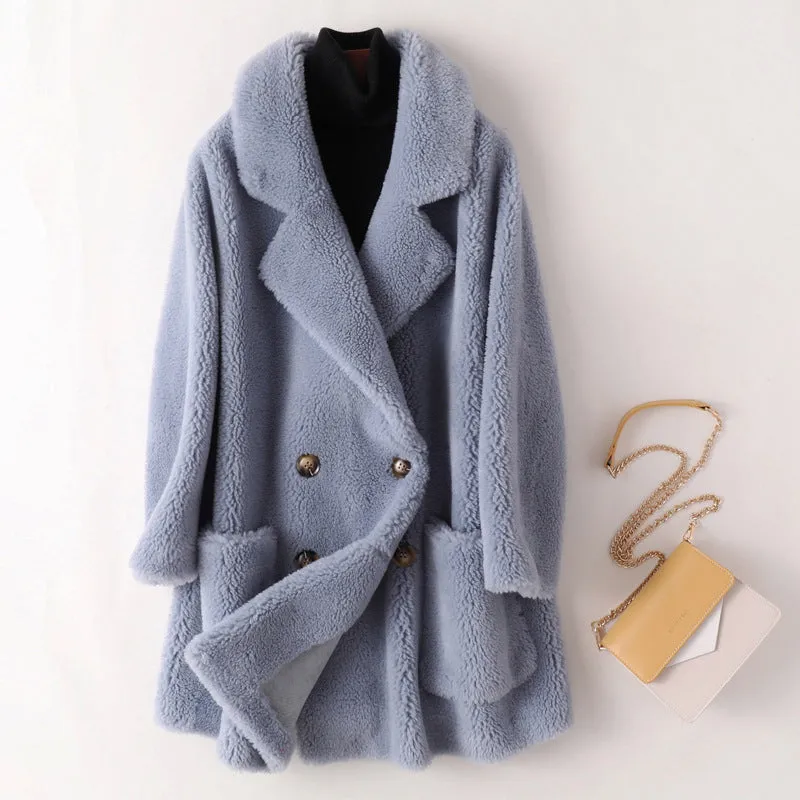 KENDALL - SOFT SHEARLING COAT