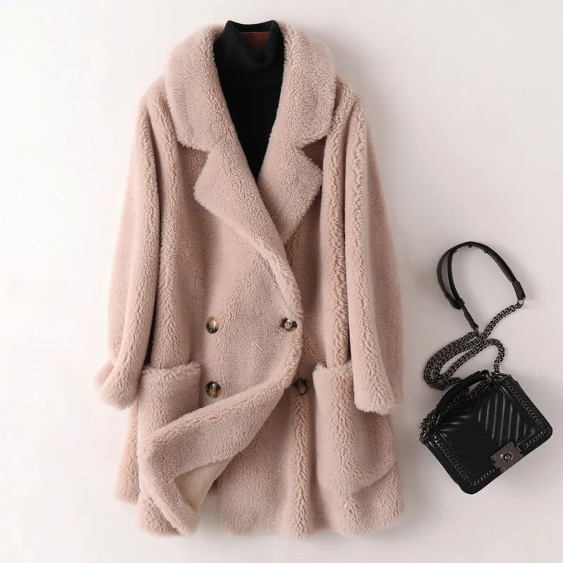 KENDALL - SOFT SHEARLING COAT