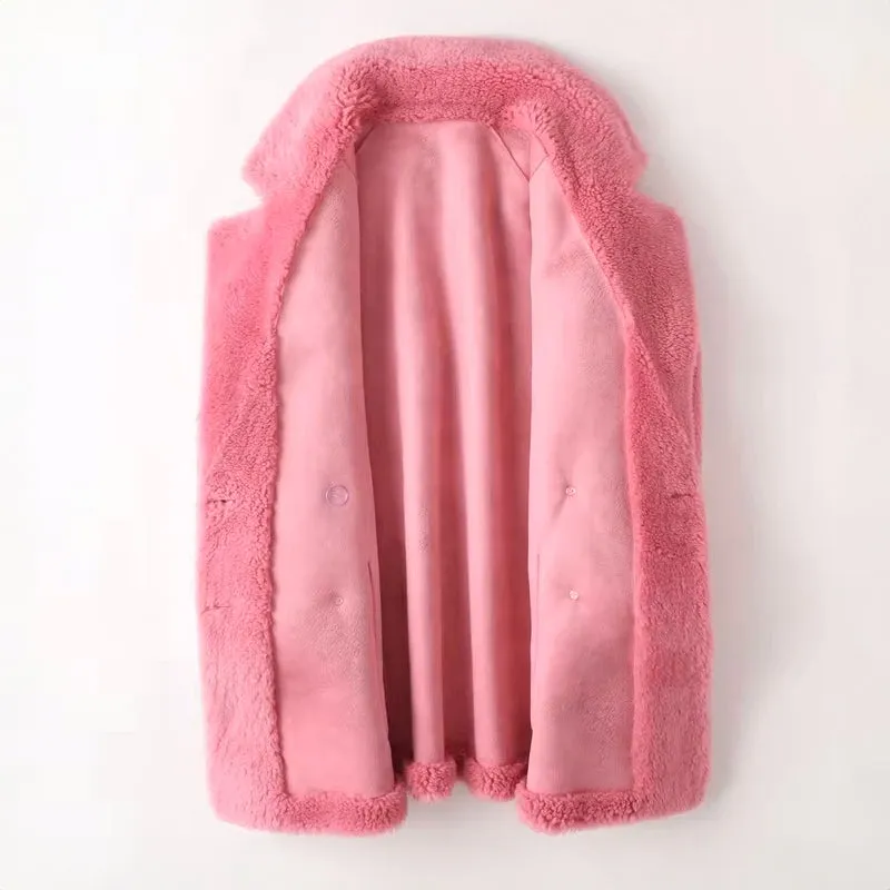 KENDALL - SOFT SHEARLING COAT