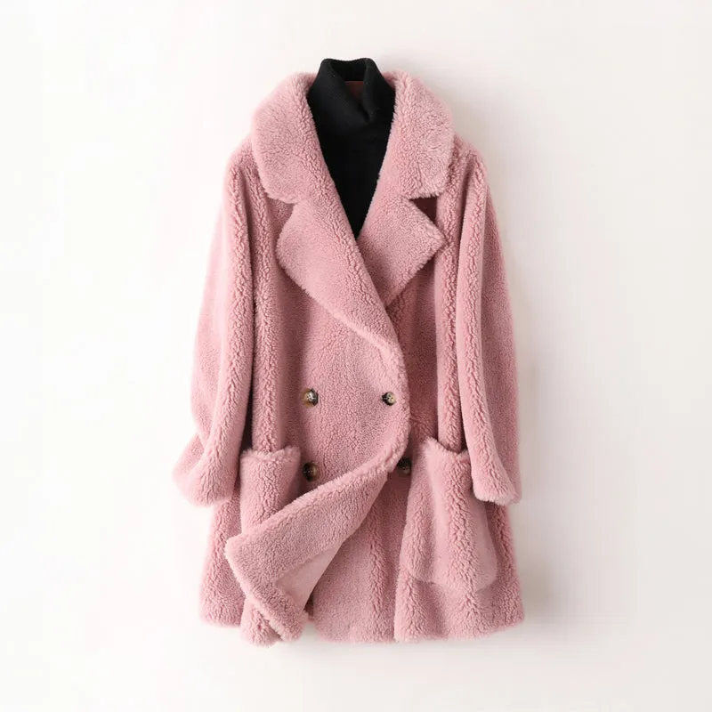 KENDALL - SOFT SHEARLING COAT
