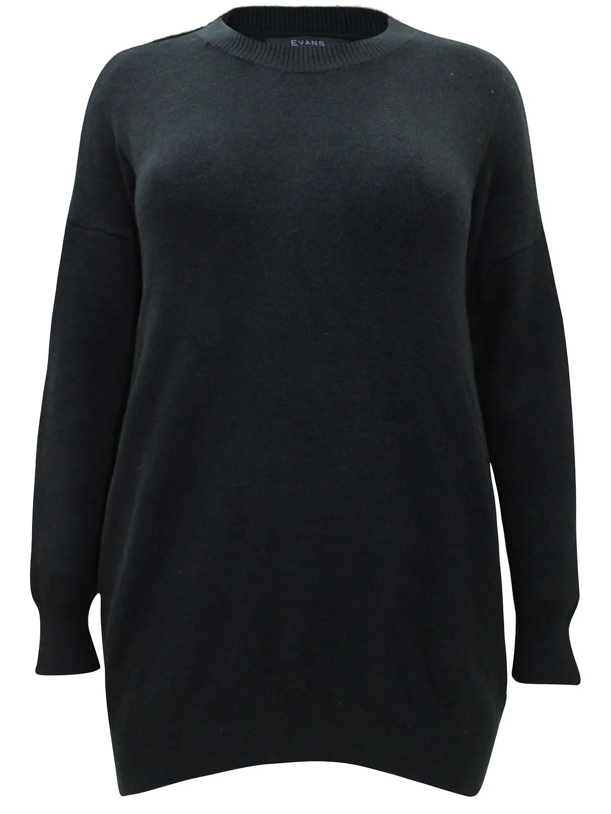 Ladies Soft Knit Crew Neck Flattering Plus Size Jumpers