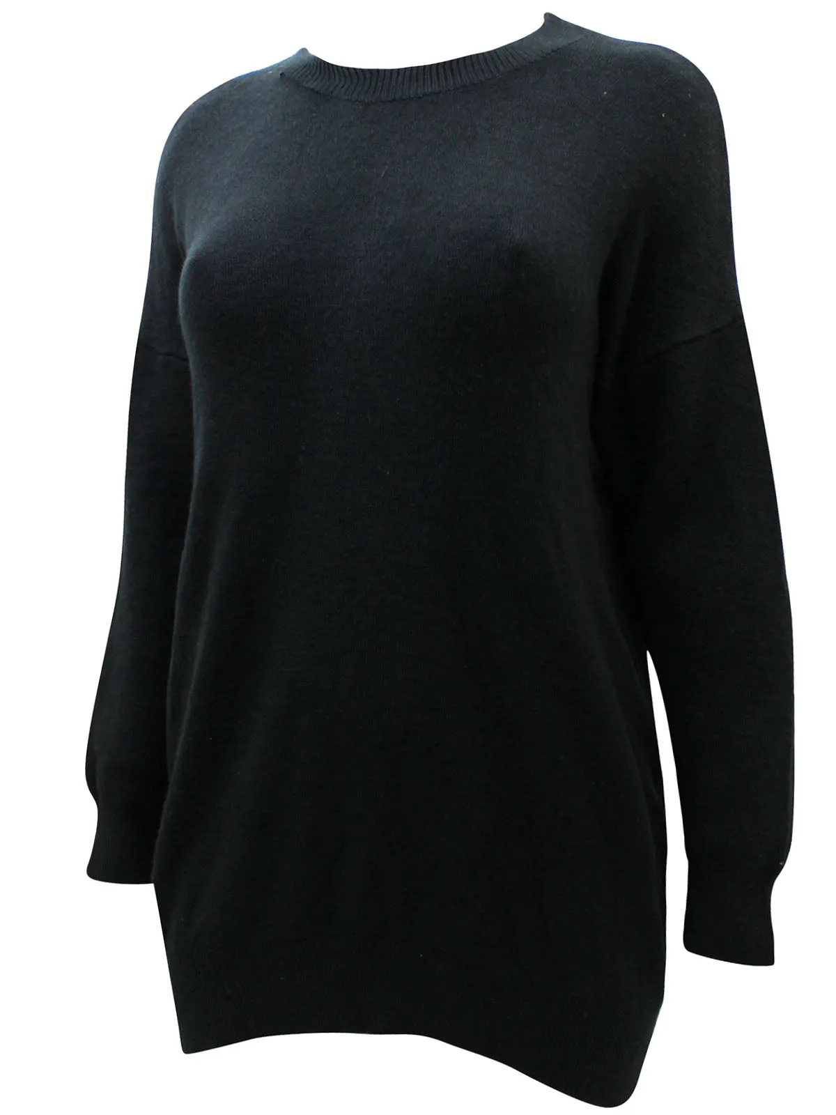 Ladies Soft Knit Crew Neck Flattering Plus Size Jumpers