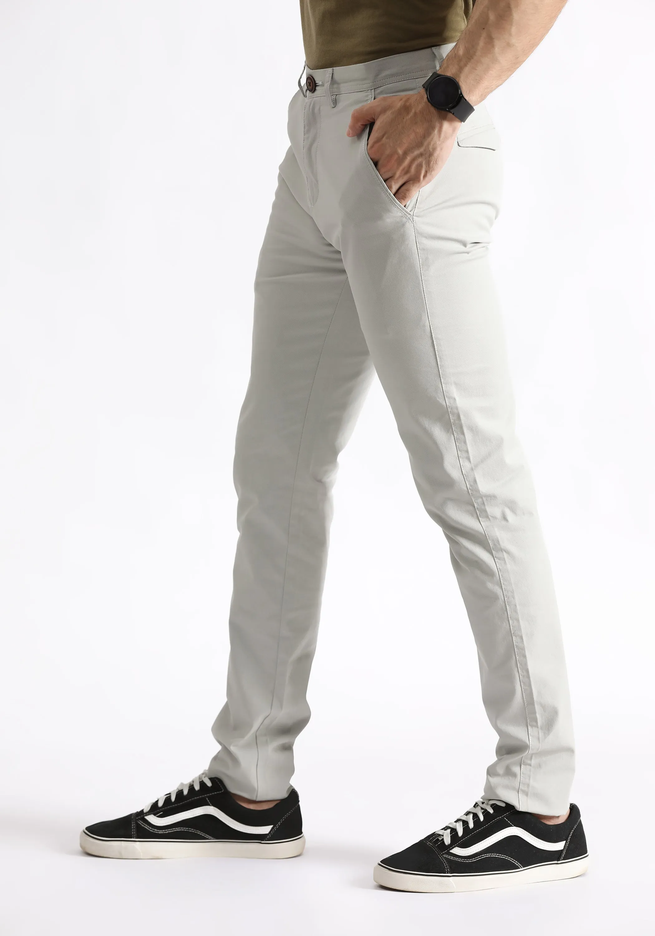 Light Grey Chino Pants