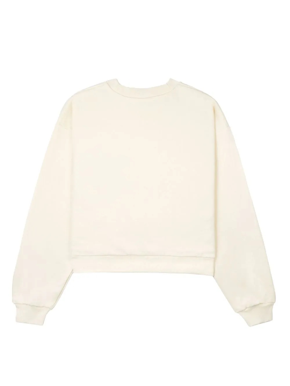 logo-print cropped sweatshirt