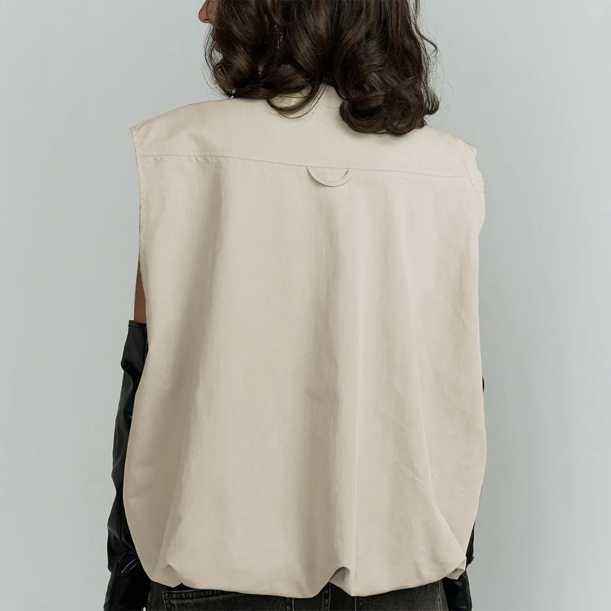 Loose Sleeveless Cardigan Vest Jackets Wholesale Womens Clothing N3824090300027