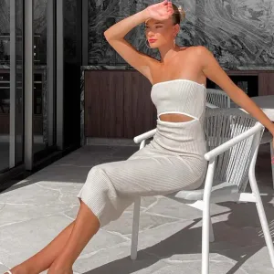 Malta Bandeau Knitted Dress