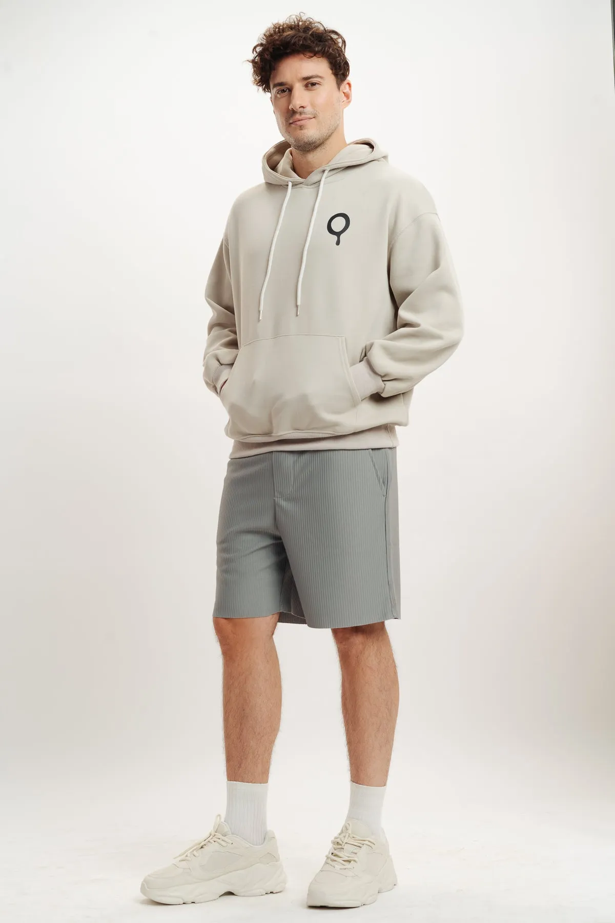 Men's Light Grey Mickey Sweatshirt
