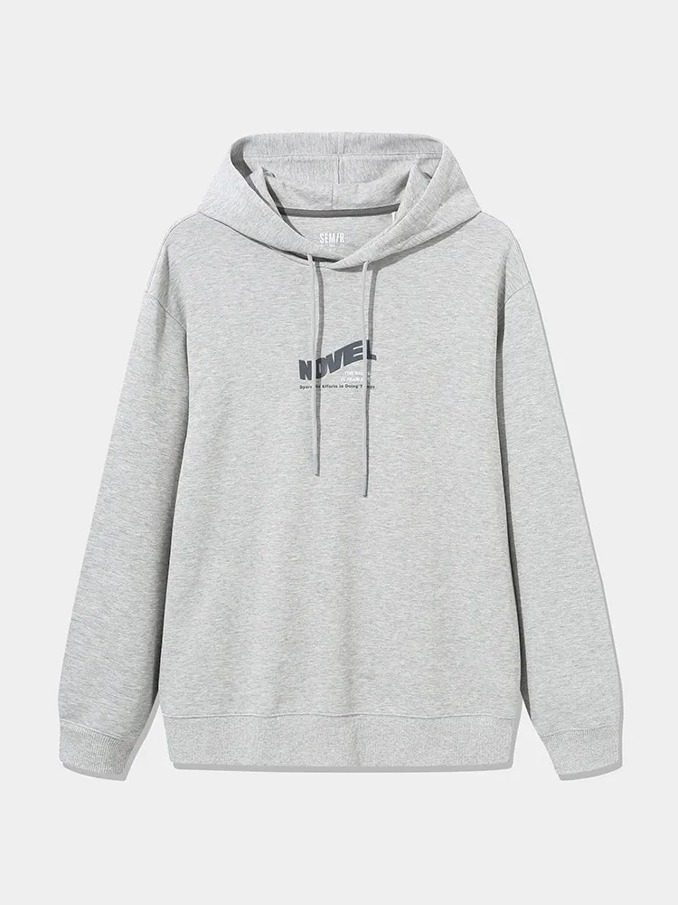 Men's UT Interlock Drawstring Fitted Hooded sweatshirt