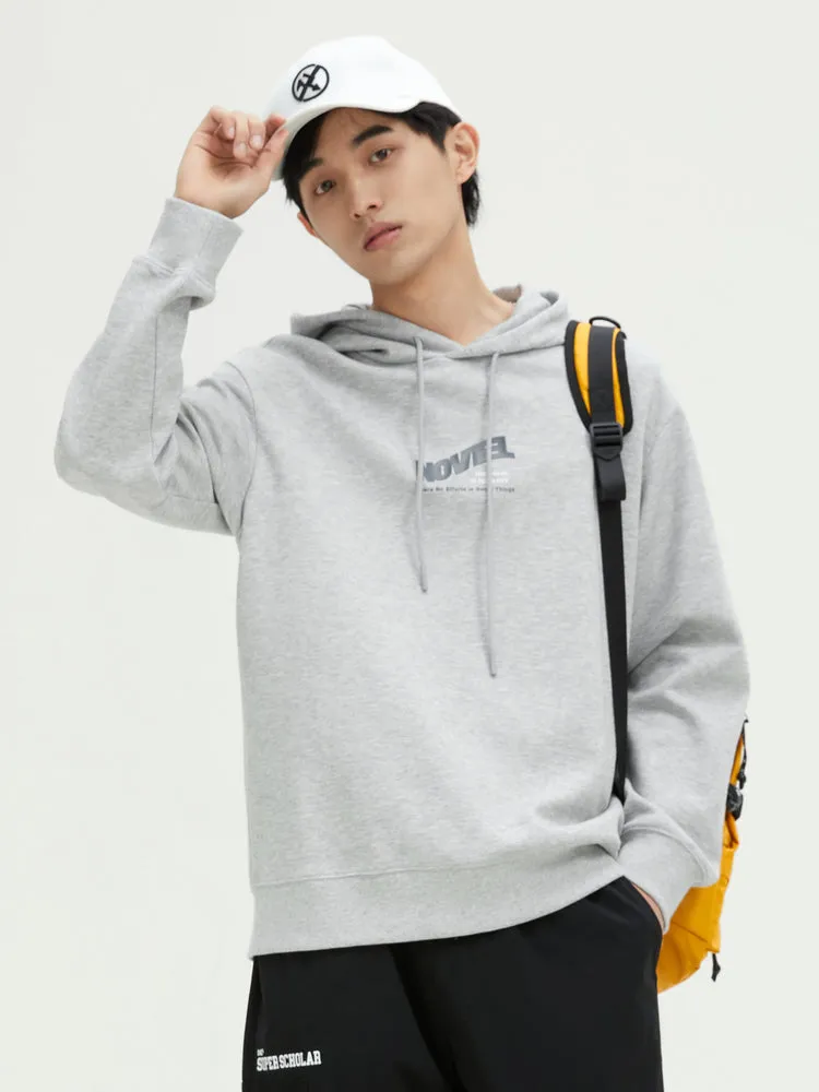 Men's UT Interlock Drawstring Fitted Hooded sweatshirt