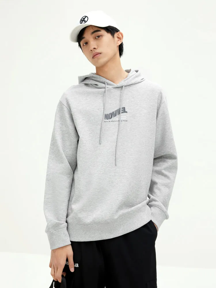Men's UT Interlock Drawstring Fitted Hooded sweatshirt
