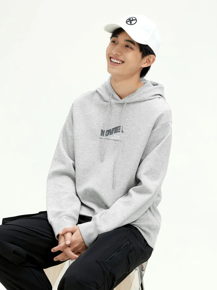 Men's UT Interlock Drawstring Fitted Hooded sweatshirt
