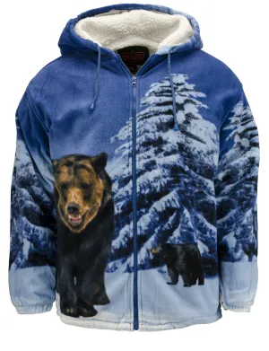 MENS/WOMENS R'LIXIO FAUX FUR BEAR ANIMAL JACKET