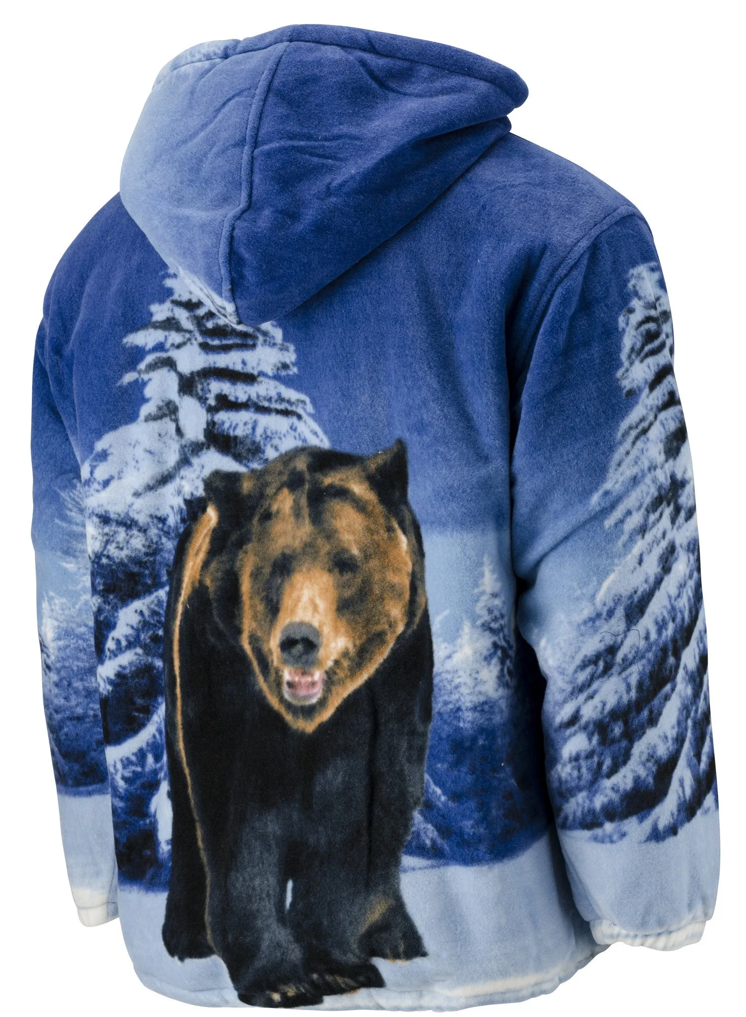 MENS/WOMENS R'LIXIO FAUX FUR BEAR ANIMAL JACKET