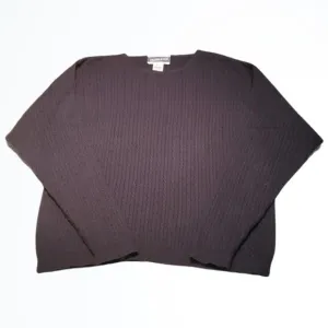 Pendleton Dark Navy Crew Neck Cable Knit Sweater Size L