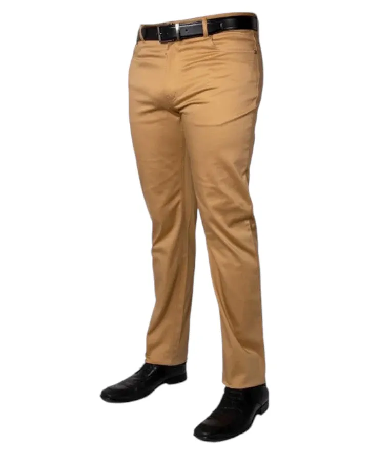 Prestige Latte men's jeans classic-fit stretch material 100% cotton